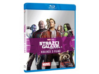 Strážci Galaxie (Kolekce 1-3, 3x Blu-ray)