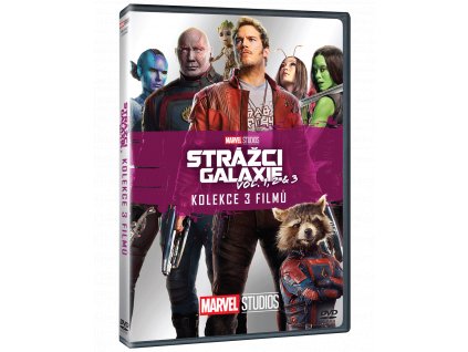 Strážci Galaxie (Kolekce 1-3, 3x DVD)