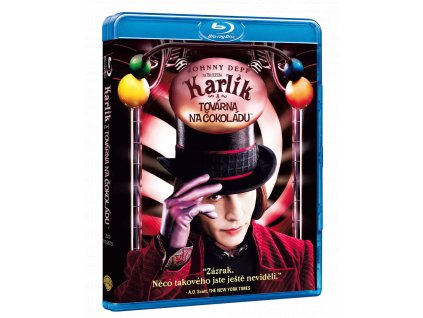 Karlík a továrna na čokoládu (Blu-ray)