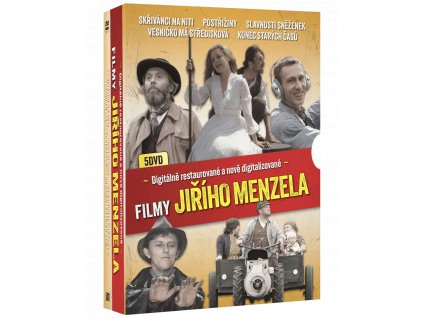 Kolekce filmů Jiřího Menzela (5x DVD)