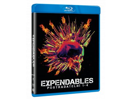 Expendables: Postradatelní (Kolekce 1-4, 4x Blu-ray)