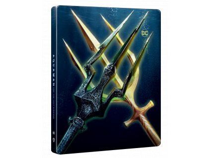 Aquaman a ztracené království (Blu-ray + DVD, Steelbook)