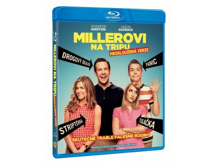 millerovi na tripu blu ray