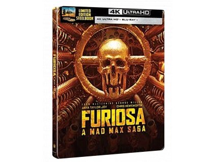 Furiosa: Sága Šíleného Maxe (4k Ultra HD Blu-ray + Blu-ray, Steelbook)