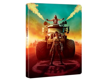 Furiosa: Sága Šíleného Maxe (Blu-ray + DVD, Steelbook)