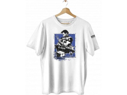 MovieZone triko | Jezevec | Bílé | MovieZone Merch