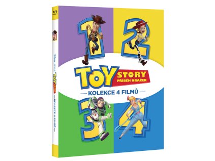 Toy Story: Příběh hraček (Kolekce 1-4, 4x Blu-ray)
