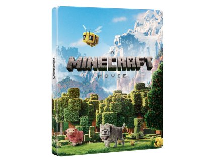 Minecraft film (Steelbook, 4k Ultra HD Blu-ray + Blu-ray)