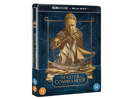 Master & Commander: Odvrácená strana světa (4k Ultra HD Blu-ray + Blu-ray, Steelbook)