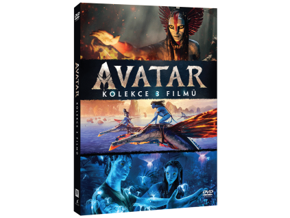 Avatar (3x DVD, kolekcia)