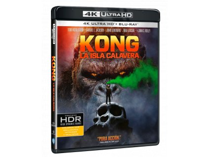 Kong: Ostrov lebek (4k Ultra HD Blu-ray + Blu-ray)