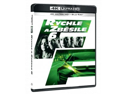 Rychle a zběsile 6 (4k Ultra HD Blu-ray + Blu-ray)