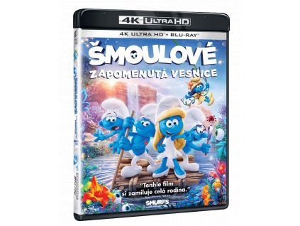 Šmoulové: Zapomenutá vesnice (4k Ultra HD Blu-ray + Blu-ray)