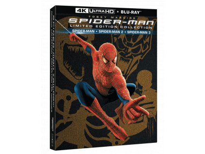 Spider-Man 1-3 (3x 4k Ultra HD Blu-ray + 4x Blu-ray)