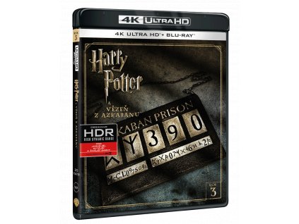 Harry Potter a Vězeň z Azkabanu (4k Ultra HD Blu-ray + Blu-ray)