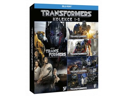 Transformers 1-5 (5x Blu-ray)