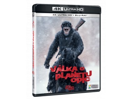 Válka o planetu opic (4k Ultra HD Blu-ray + Blu-ray)