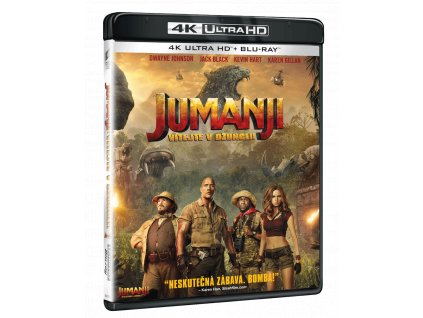 Jumanji: Vítejte v džungli! (4k Ultra HD Blu-ray + Blu-ray)