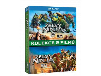 Želvy Ninja 1 a 2  (3D)