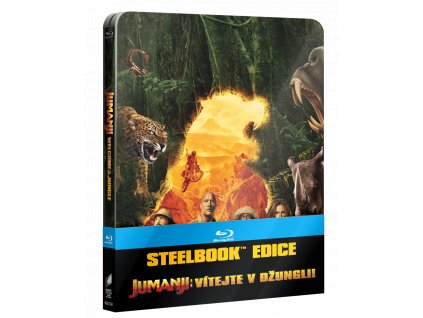 Jumanji: Vítejte v džungli (Blu-ray, Int. Steelbook)