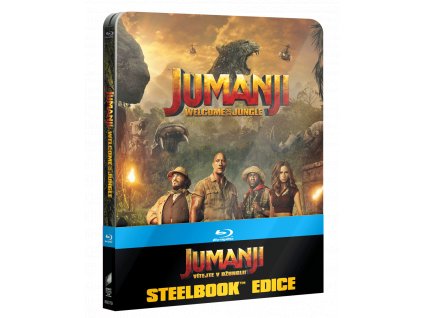 Jumanji: Vítejte v džungli (Blu-ray, Steelbook US)