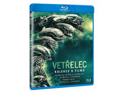 Vetřelec 1-6 (Blu-ray kolekce, 6x Blu-ray)