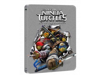Wojownicze żółwie ninja: Wyjście z cienia  (Steelbook, 3D)