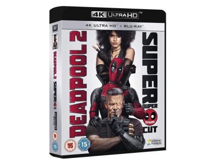 Deadpool 2 (4k Ultra HD Blu-ray + Blu-ray, kinoverze i prodloužený sestřih)