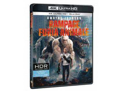 Rampage: Ničitelé (4k Ultra HD Blu-ray + Blu-ray)