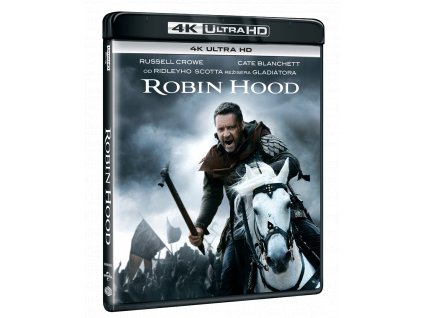 Robin Hood (2010, 4k Ultra HD Blu-ray, Původní i rozšířená verze)