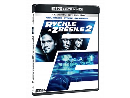 Rychle a zběsile 2 (4k Ultra HD Blu-ray + Blu-ray)