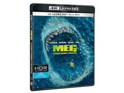 Meg: Monstrum z hlubin (4k Ultra HD Blu-ray + Blu-ray)