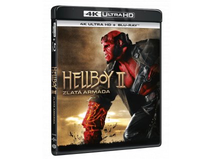 Hellboy 2: Zlatá armáda (4k Ultra HD Blu-ray + Blu-ray)