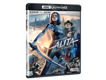 Alita: Bojový anděl (4k Ultra HD Blu-ray + Blu-ray)
