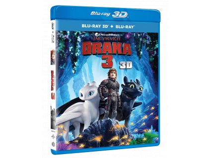 Jak vycvičit draka 3 (Blu-ray 3D + Blu-ray 2D)