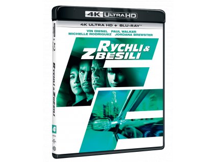 Rychlí a zběsilí (4k Ultra HD Blu-ray + Blu-ray)