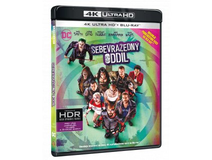 Sebevražedný oddíl (Ultra HD Blu-ray + Blu-ray, Prodloužená i původní verze)