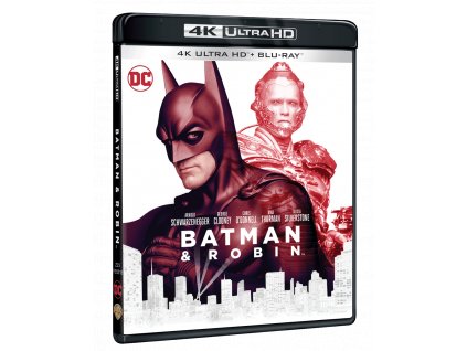 Batman a Robin (4k Ultra HD Blu-ray + Blu-ray)