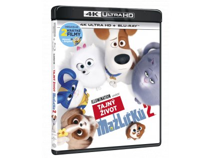 Tajný život mazlíčků 2 (4k Ultra HD Blu-ray + Blu-ray)
