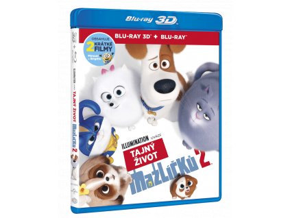 Tajný život mazlíčků 2 (Blu-ray 3D + Blu-ray 2D)