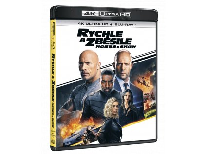 Rychle a zběsile: Hobbs a Shaw (4k Ultra HD Blu-ray + Blu-ray)