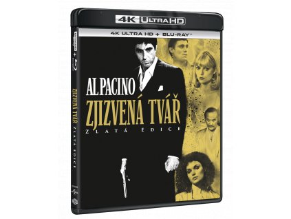 Zjizvená tvář (Scarface, 4k Ultra HD Blu-ray + Blu-ray)