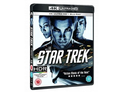 Star Trek (4k Ultra HD Blu-ray + Blu-ray, bez CZ podpory)