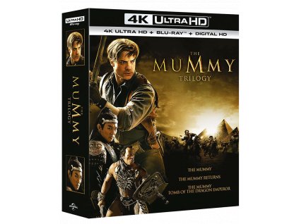 Mumie 1-3 (3x 4k Ultra HD Blu-ray + Blu-ray, CZ pouze na UHD)