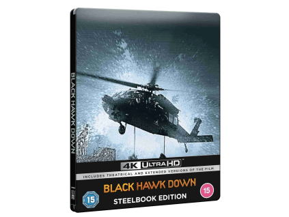 Černý jestřáb sestřelen  4k | Steelbook
