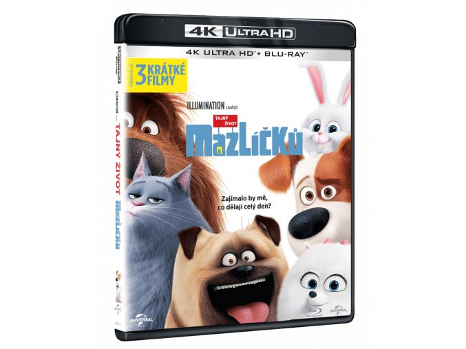 Tajný život mazlíčků (4k Ultra HD Blu-ray)