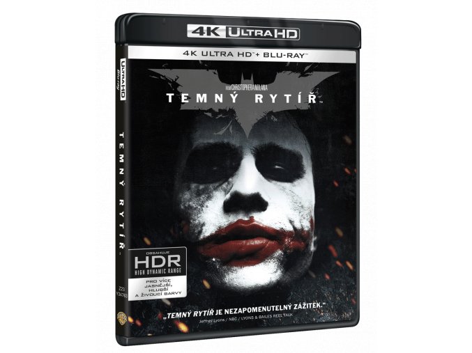 Temný rytíř (4k Ultra HD Blu-ray + Blu-ray + Bonusový disk)