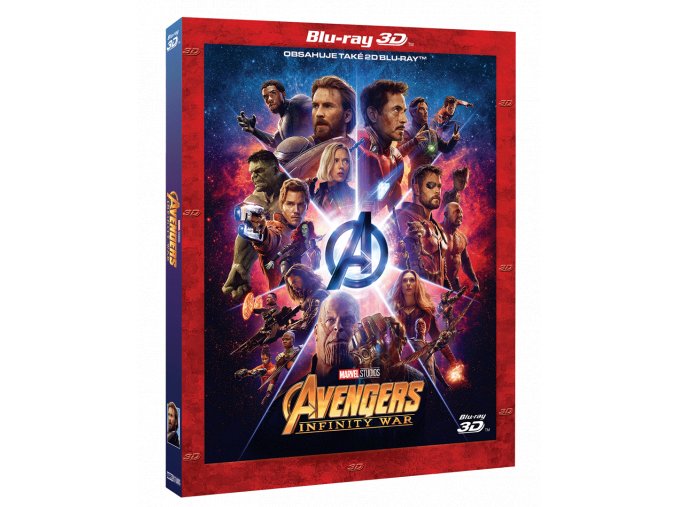 Avengers: Infinity War (Blu-ray 3D + Blu-ray 2D) - rukávek