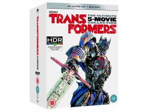 Transformers kolekce 1-5 (5x 4k Ultra HD Blu-ray + 5x Blu-ray, CZ titulky pouze na UHD)