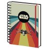 Zápisník Star Wars: Retro X-Wing (A5, 80 listů - 160 stran)